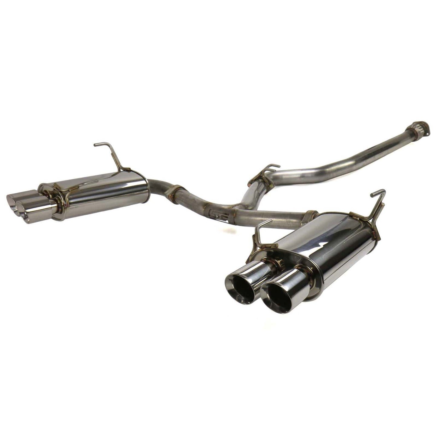 GrimmSpeed Catback Exhaust System Non-Resonated - 2011-2021 Subaru WRX / STI Sedan