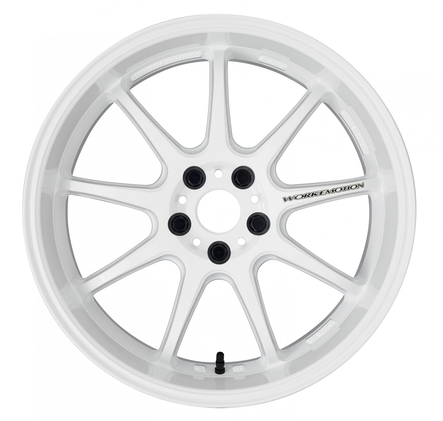 Work Wheels Emotion D9R White (65mm Rim Depth) 18x9.5 +38 5x114.3 (Sold As Pair) - 2015-2024 Subaru WRX / 2015-2021 STI / 2019-2024 Forester