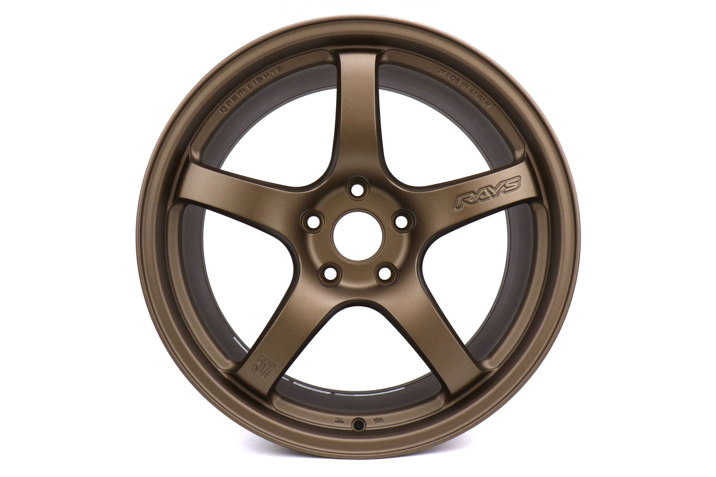 Rays Gram Lights 57CR Bronze 18x9.5 +38mm 5x114.3 (Single Wheel) - 2015-2024 Subaru WRX / 2015-2021 STI / 2019-2024 Forester