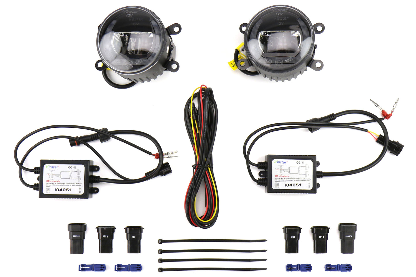 OLM Corona Ring DRL LED Fog Lights - Subaru Models (Inc. 2015-2021 WRX / STI / 2014-2018 Forester))