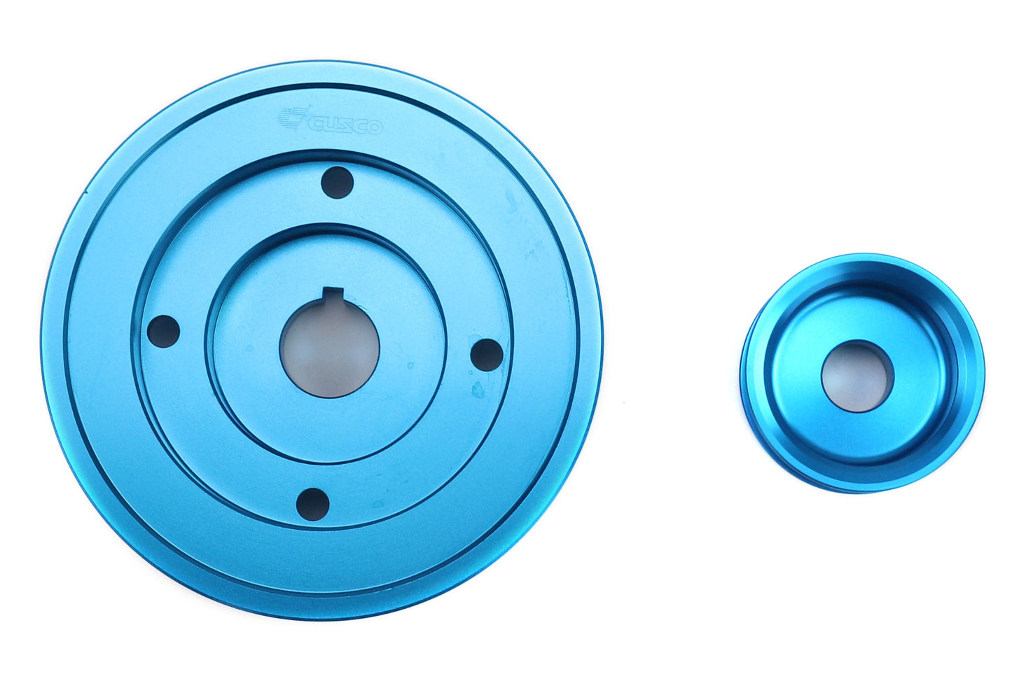 Cusco Aluminum Pulley Set - Subaru EJ Models (inc. 2002-2014 WRX / 2004-2021 STI)