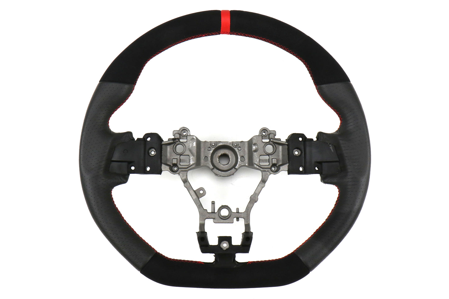 FactionFab Steering Wheel Leather and Suede - 2015-2021 Subaru WRX / STI