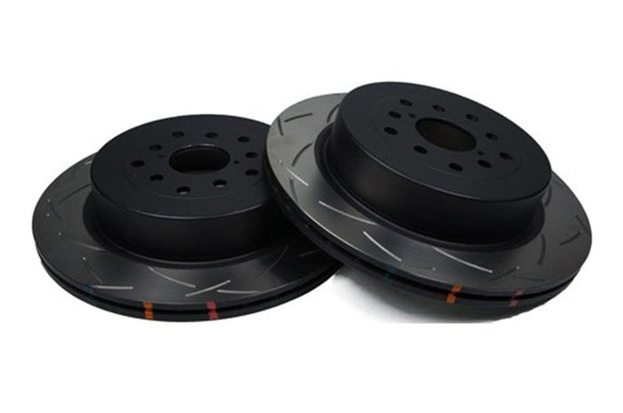 DBA 4000 Series T3 Slotted Rear Rotor Single - 2017-2021 Subaru STI