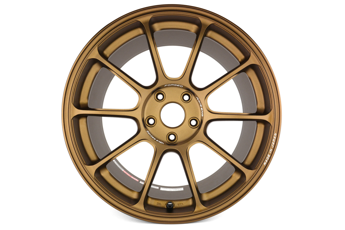 Volk Racing ZE40 Bronze 18x10 +35 5x114.3 (Single Wheel) - 2015-2023 Subaru WRX / 2015-2021 STI / 2019-2023 Forester
