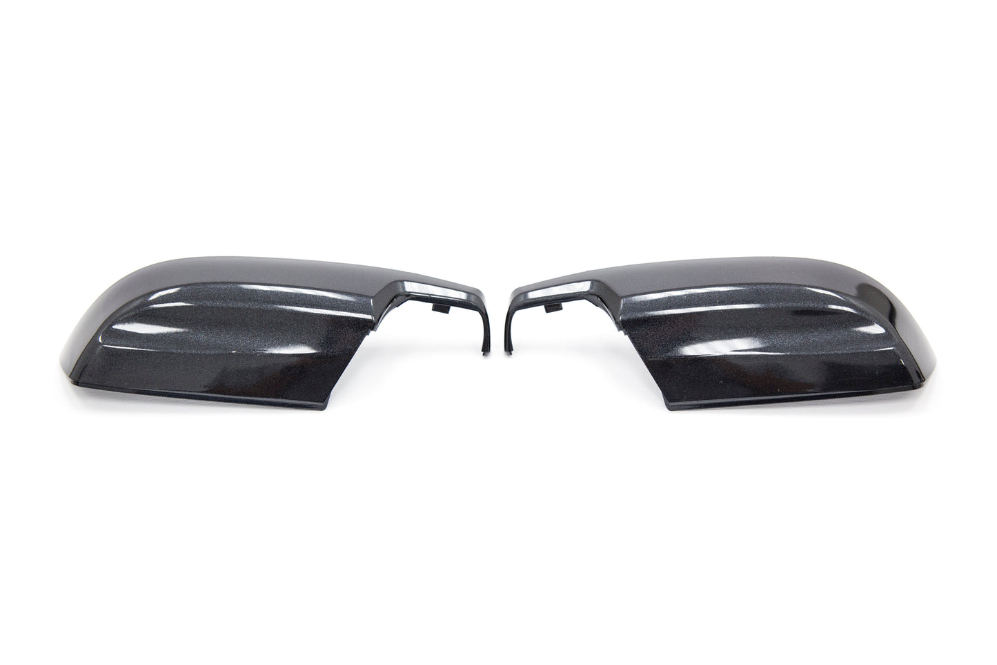 OLM Paint Matched Lower Mirror Covers - Dark Gray Metallic / Asphalt (61K) - 2015-2021 Subaru WRX / STI / 2015-2017 Crosstrek / 2015-2016 Impreza