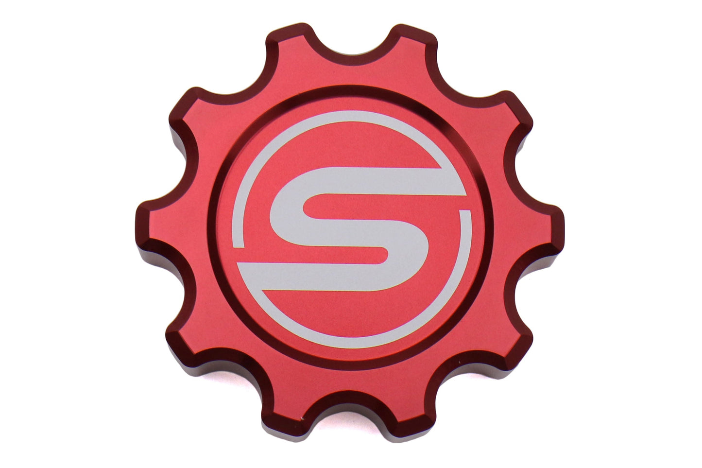 SubiSpeed Brake Fluid Cap Red - Subaru Models (inc. 2015-2021 WRX)