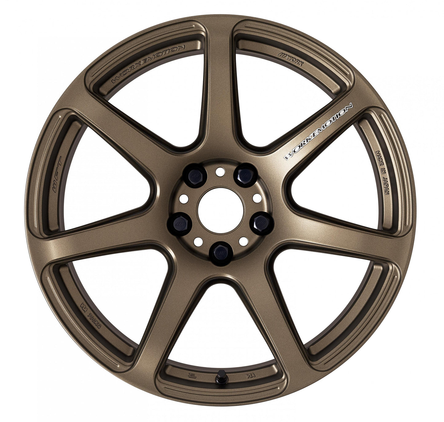 Work Wheels Emotion T7R Matte Bronze (Deep Concave) 19x9.5 +38 5x114.3 (Single Wheel) - 2015-2023 Subaru WRX / 2015-2021 STI / 2019-2023 Forester