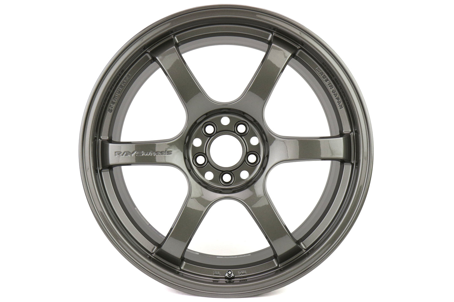 Rays Gram Lights 57DR Gunmetallic 18x9.5 +38mm 5x100 (Single Wheel) - 2013-2024 Subaru BRZ / Scion FR-S / Toyota GR86 / 2014-2018 Subaru Forester