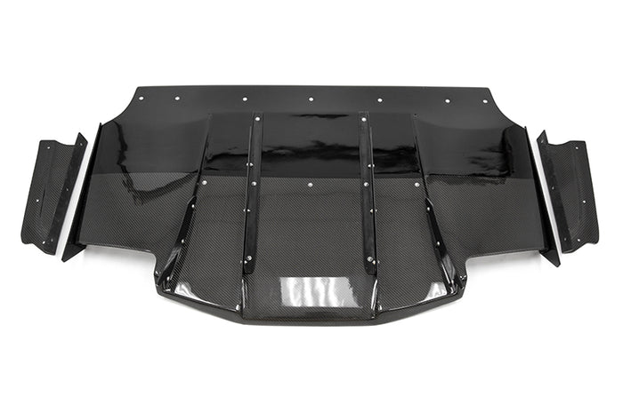 OLM Half Carbon VA Style Rear Diffuser - 2015-2021 Subaru WRX / STI