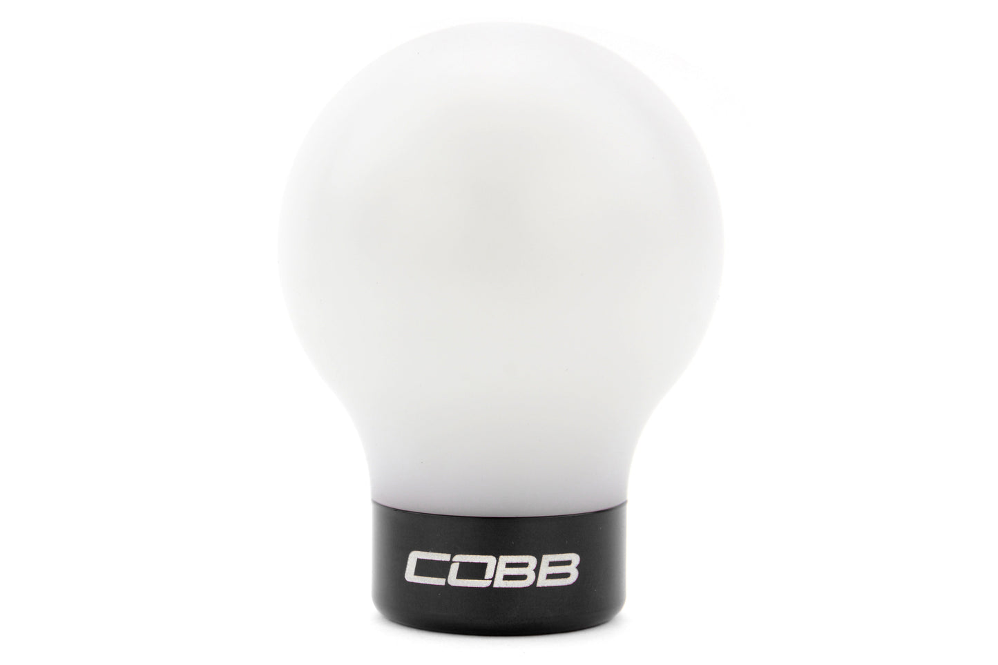 COBB Tuning Delrin Shift Knob White/Black 6MT - Subaru 6MT Models (inc. 2004+ STI / 2015+ WRX)