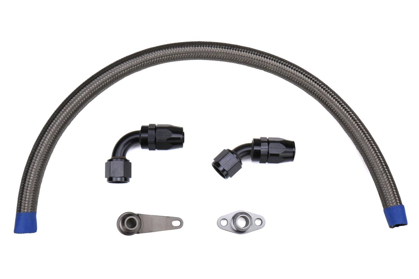 Torque Solution -10AN Turbo Oil Return Line Kit - Subaru 2002-2014 WRX / 2004-2021 STI / 2004-2006 Baja / 2004-2014 Forester / 2005-2009 Legacy / Outback / 2005-2006 Saab 9-2X