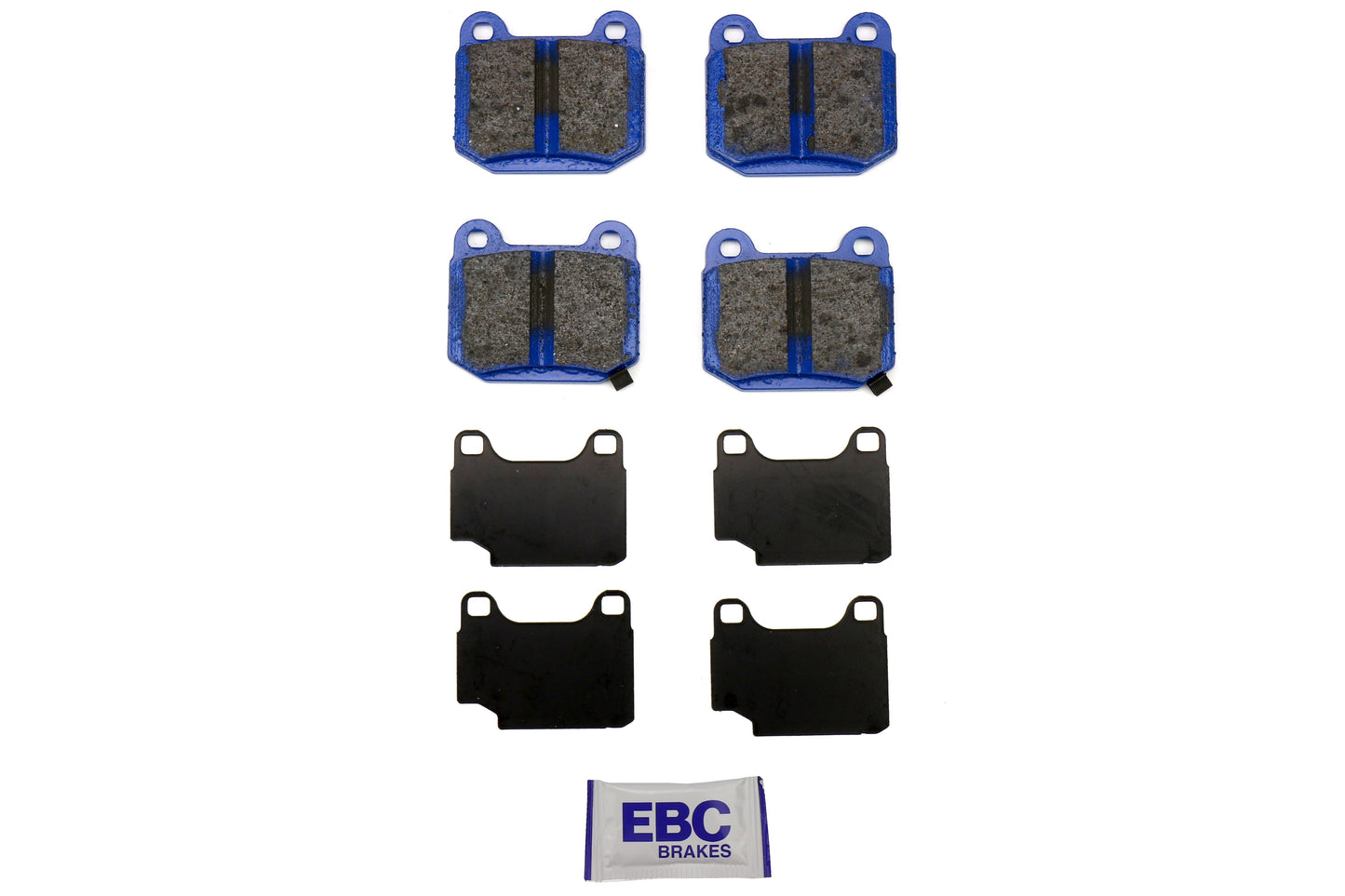 EBC Brakes Bluestuff NDX Race Rear Brake Pads - 2004-2017 Subaru STI / Mitsubishi Evo / OEM Brembo Applications