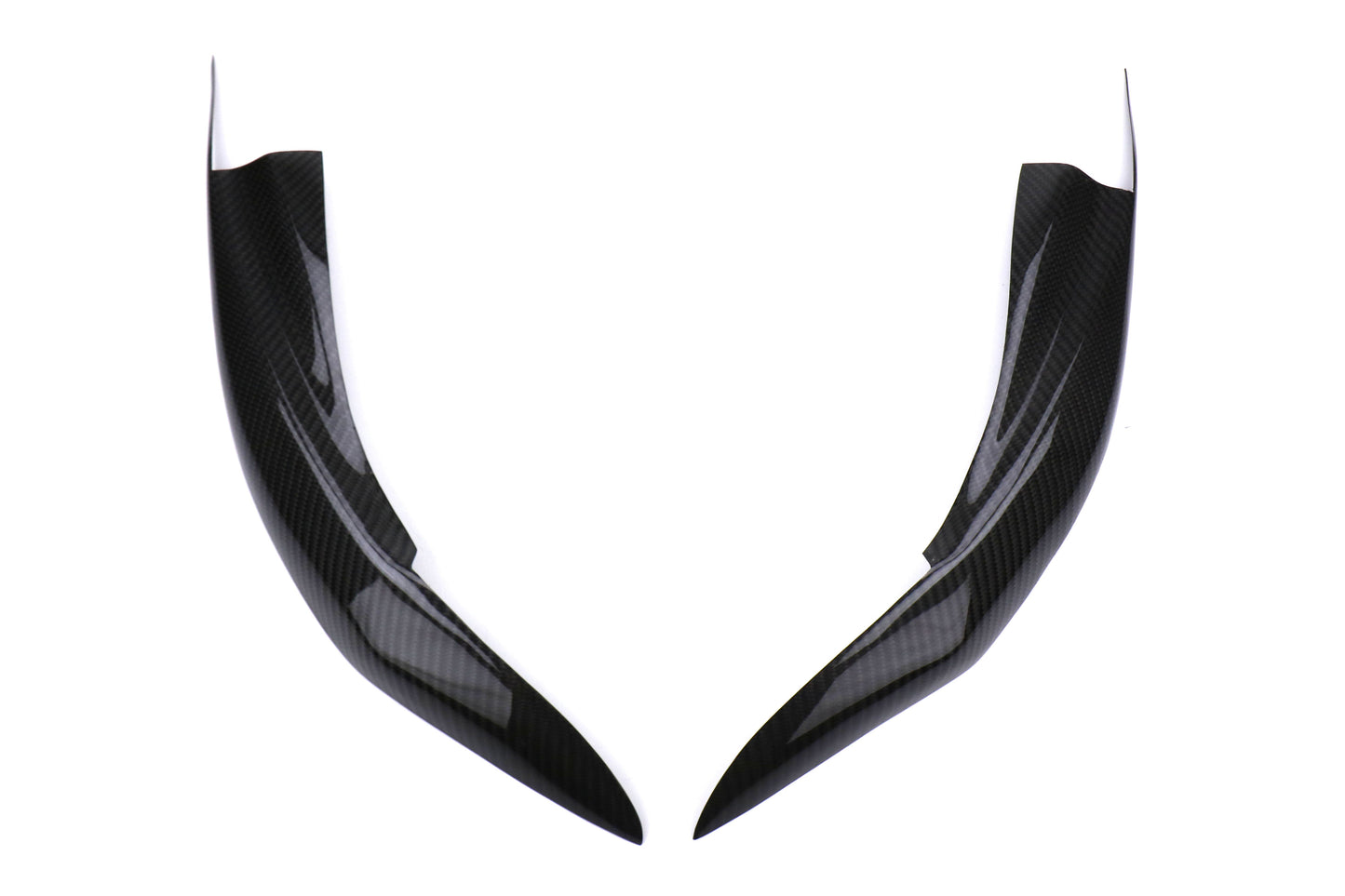 OLM S-line Carbon Fiber Headlight Eyelids - 2015-2021 Subaru WRX / STI