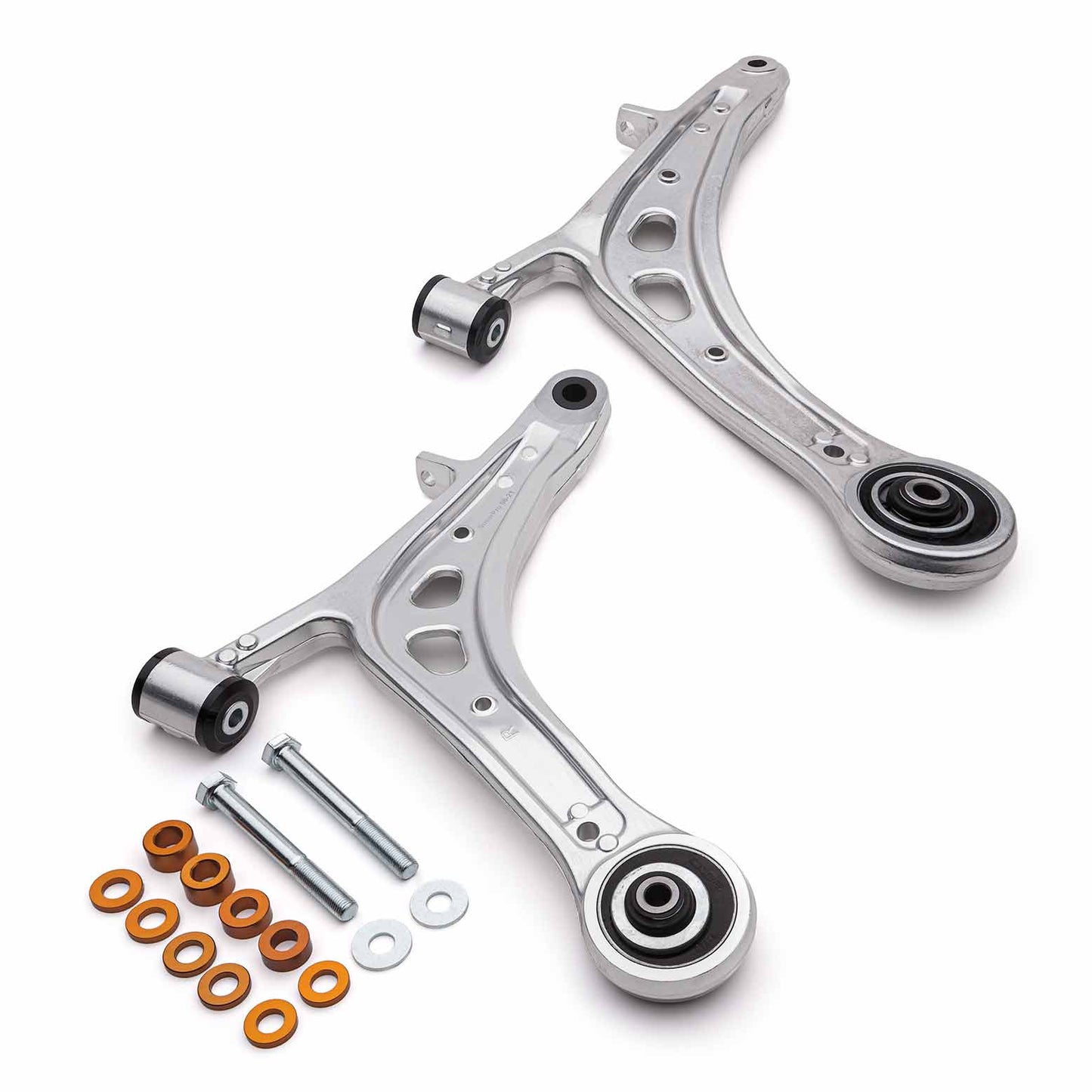 COBB Subaru Alloy Front Lower Control Arm Set - Offset Caster - 2015-2021 Subaru STI