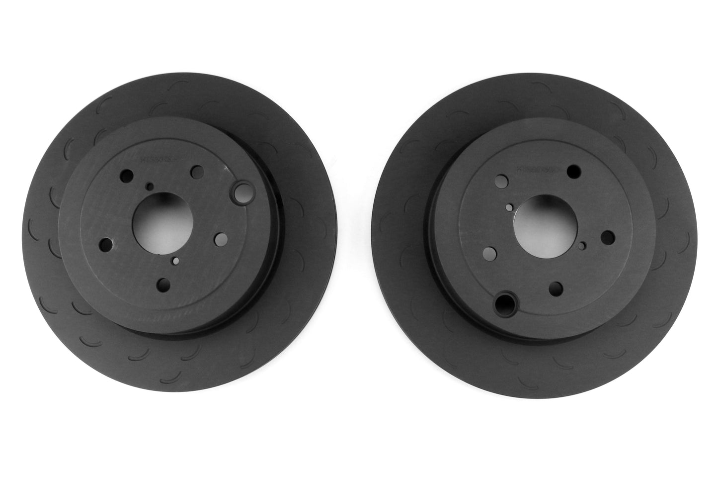 Hawk Talon Brake Rotors Slotted Rear - 2008-2017 Subaru STI