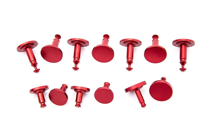 OLM Engine Bay Fastener Set - Anodized Red - 2015-2021 Subaru WRX / STI