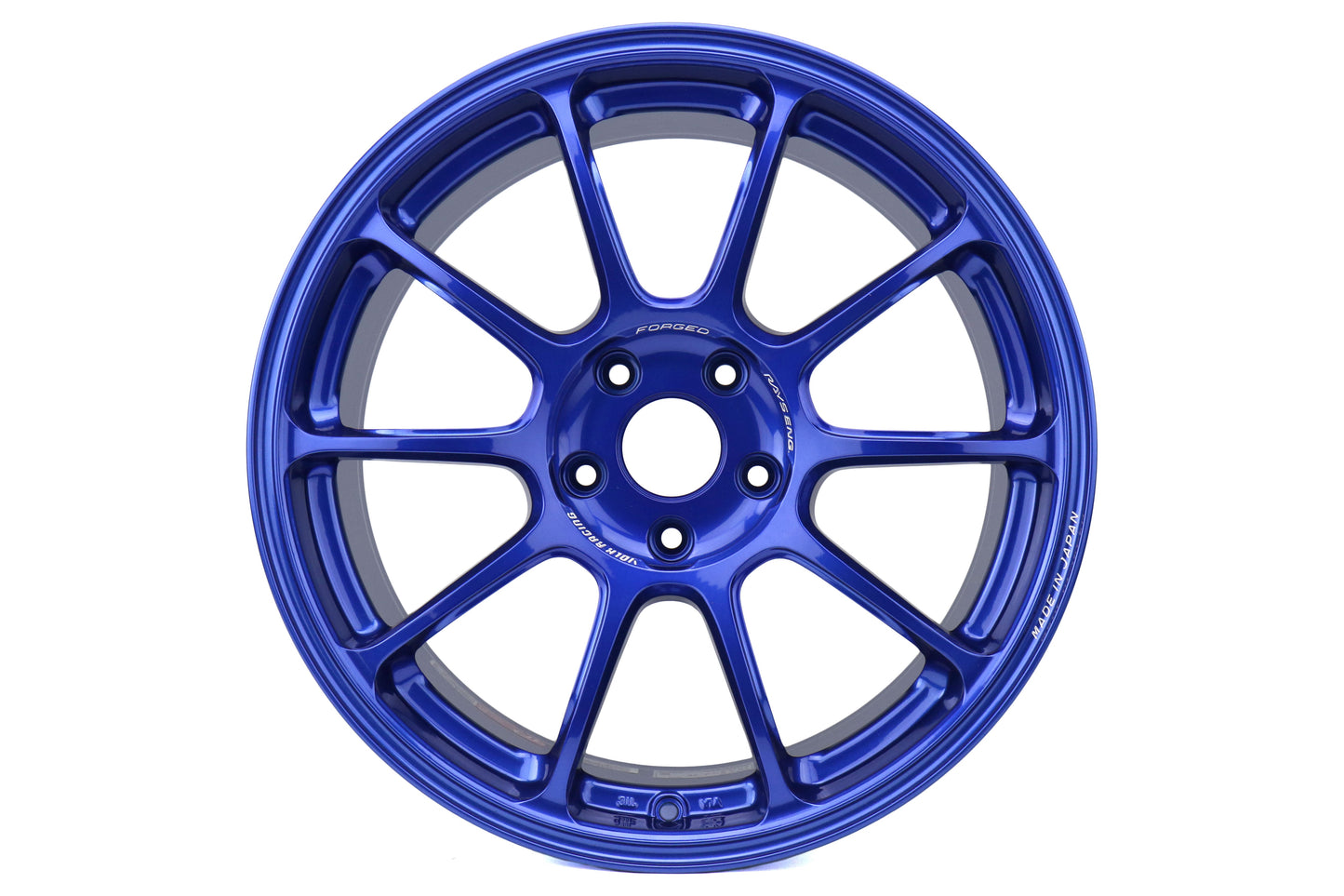Volk ZE40 Hyper Blue 18x9.5 +38 5x114.3 Face 2 (Single Wheel) - 2015-2023 Subaru WRX / 2015-2021 STI / 2019-2023 Forester