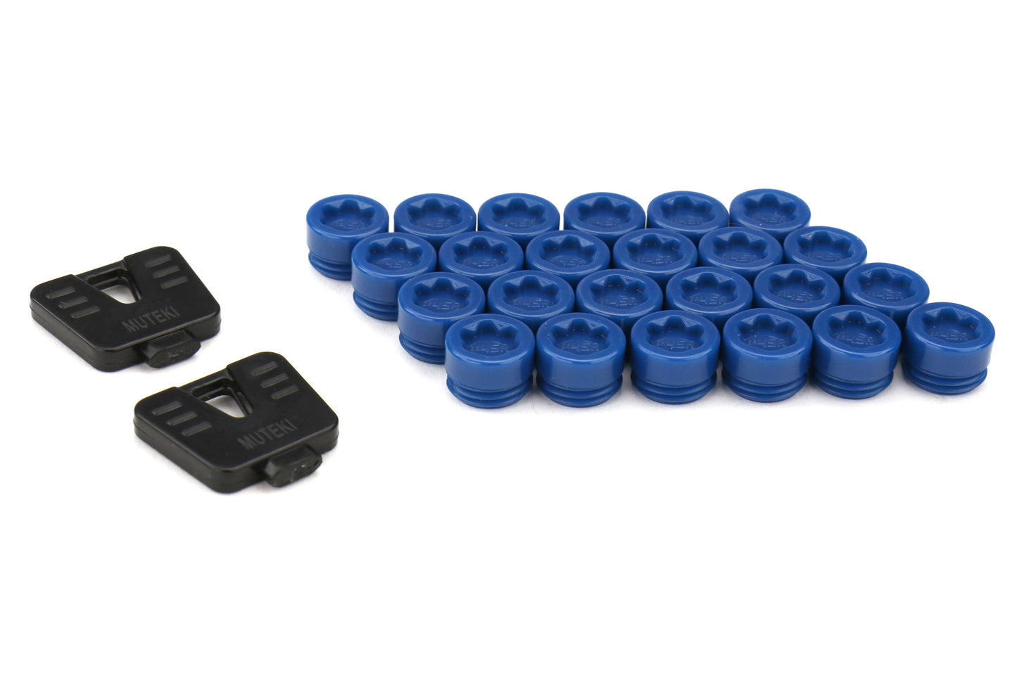 Muteki SR45R Plastic Caps Blue - Universal