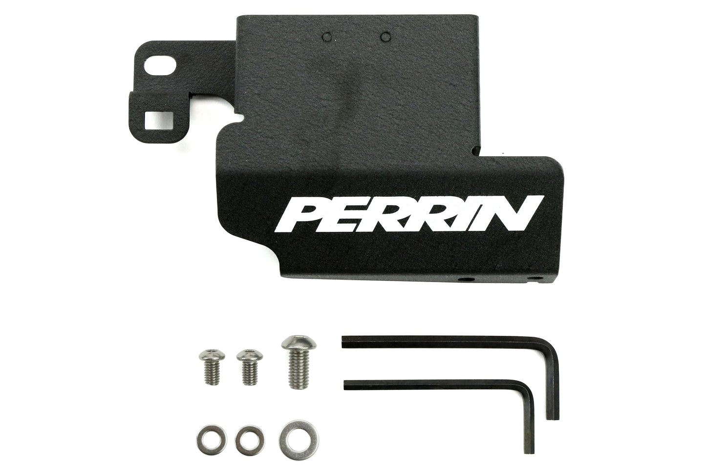 PERRIN Boost Control Solenoid Cover (Black) - 2008-2021 Subaru STI