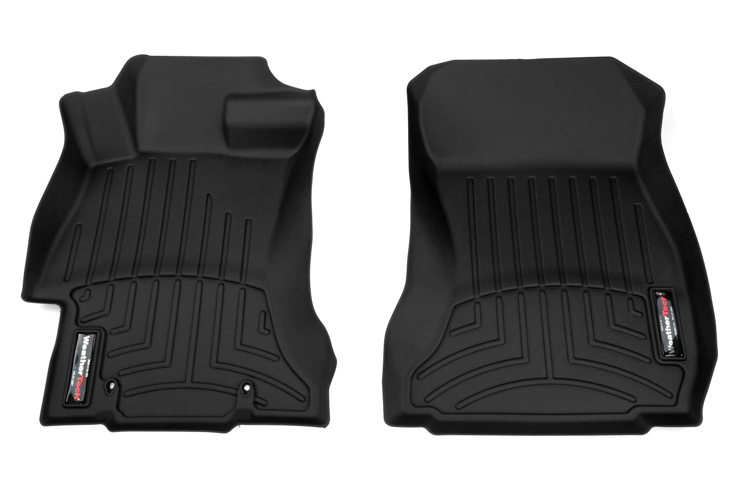 Weathertech Floorliner Black Front - 2015-2021 Subaru WRX / STI / 2013-2015 Crosstrek