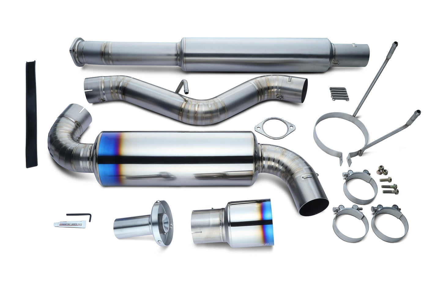 Tomei V2 Expreme Ti Single Exit Full Titanium Catback Exhaust - 2013-2024 Subaru BRZ / Scion FR-S / Toyota 86/GR86