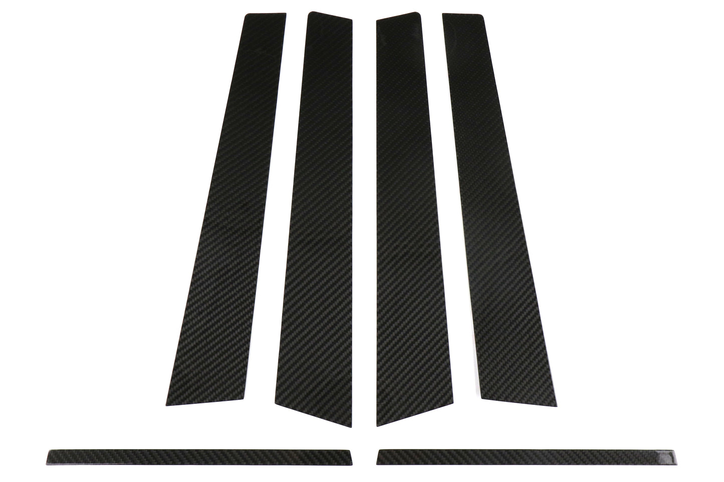 OLM S-line Carbon Fiber Door Trim - 2015-2021 Subaru WRX / STI