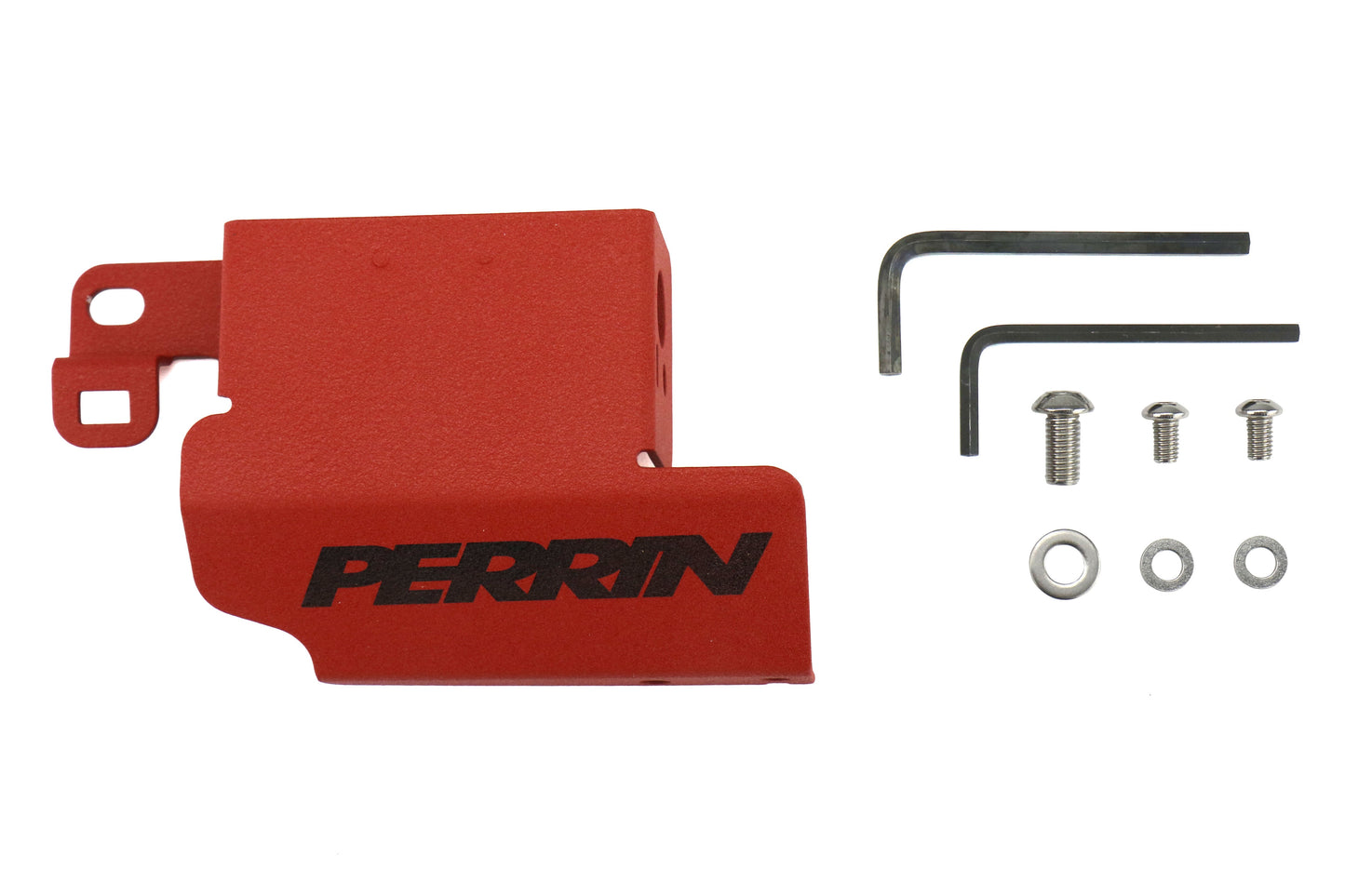 PERRIN Boost Control Solenoid Cover (Red) - 2008-2021 Subaru STI