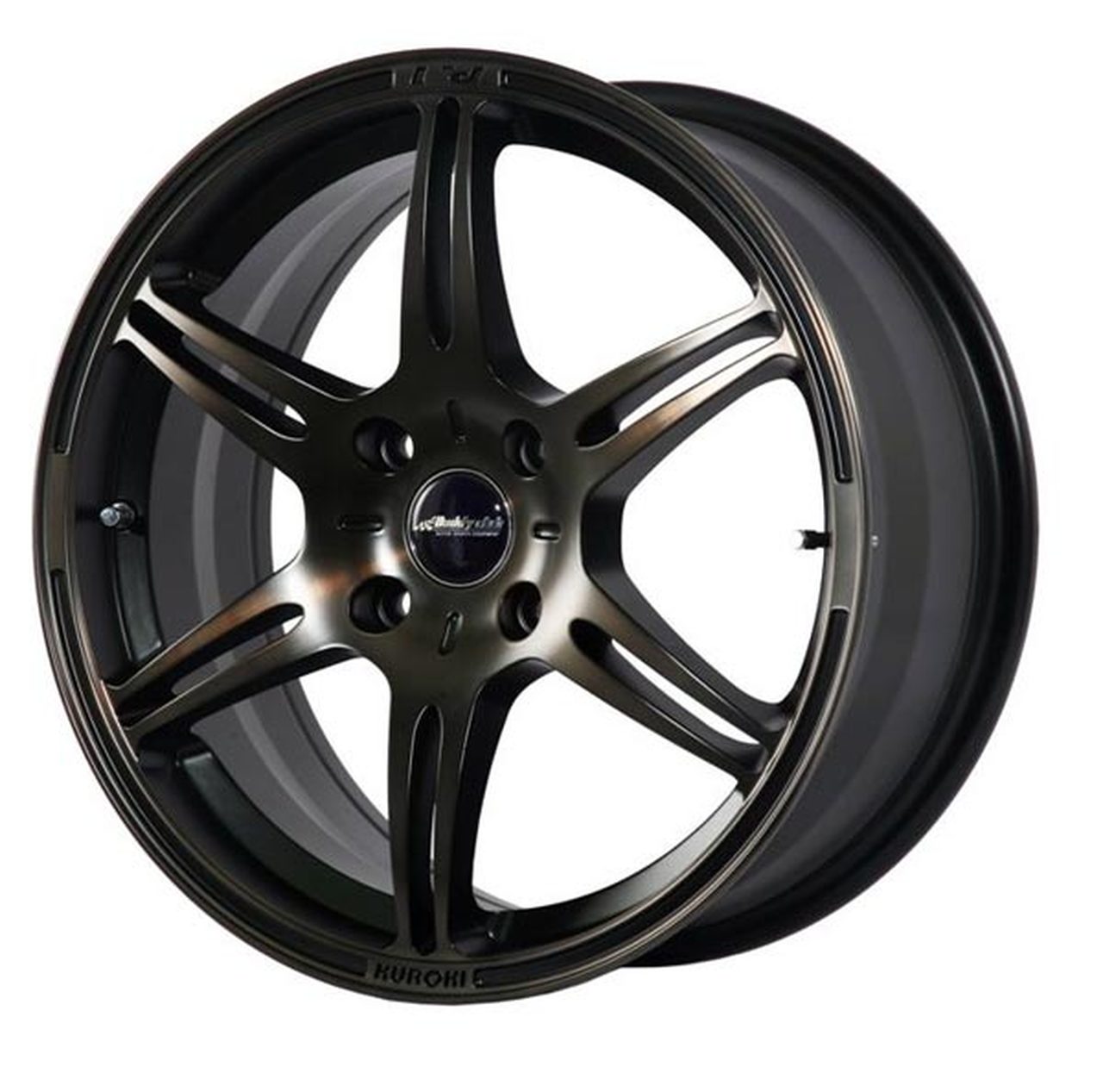 Buddy Club F91 Kuroki Bronze Black 17x7.5 +42 5x114.3 (Single Wheel) - 2015-2024 Subaru WRX / 2015-2021 STI / 2019-2024 Forester