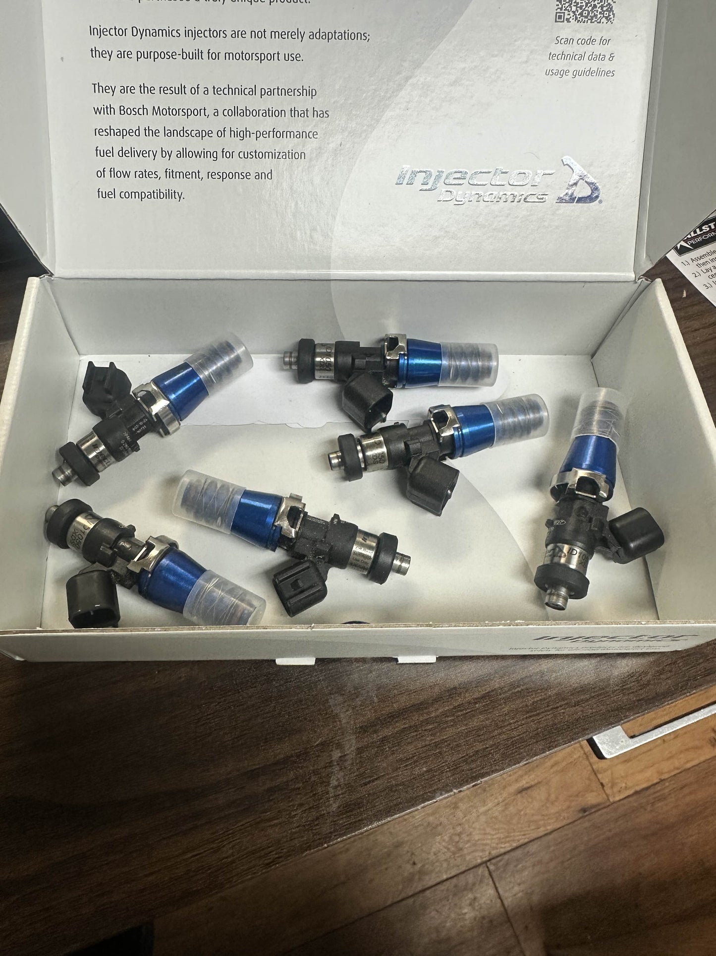 Injector Dynamics 1050x 11mm JZ injectors Slightly Used