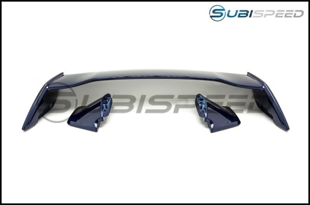 OLM STI Style Paint Matched Spoiler (K3X Lapis Blue) - 2015-2021 Subaru WRX / STI