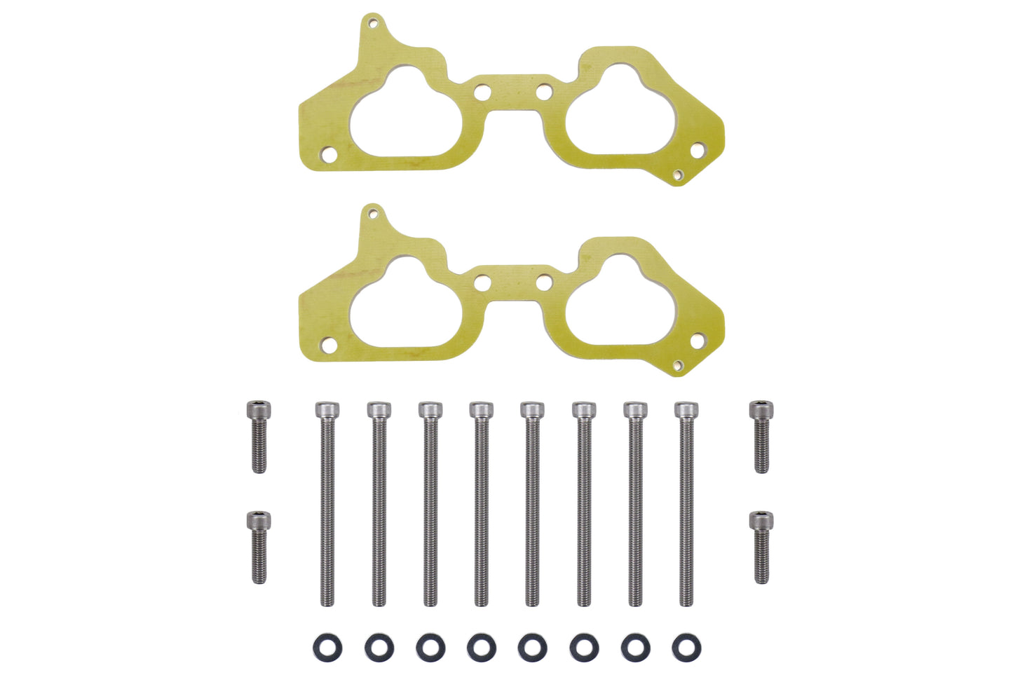 Torque Solution Phenolic Thermal Intake 8mm Spacers - 2002-2014 Subaru WRX / STI 2004-2021 / 2004-2013 Forester / 2005-2012 Legacy / 2005-2009 Outback