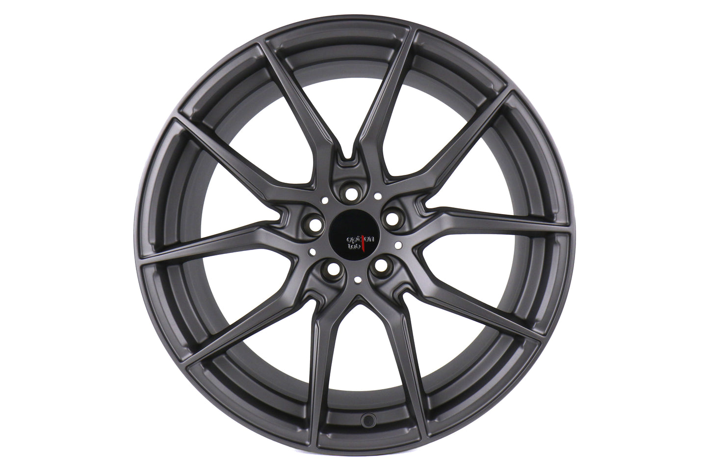 Option Lab R716 Nobel Gray 18x9.5 +35 5x100 (Single Wheel) - 2013-2024 Subaru BRZ / Scion FR-S / Toyota GR86 / 2014-2018 Subaru Forester