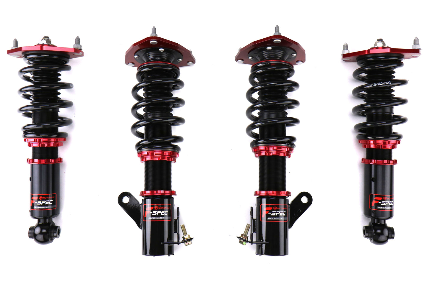 FactionFab F-Spec Coilovers - 2013-2016 Scion FR-S / 2013-2022 Subaru BRZ / 2017-2021 Toyota 86 / 2022 Toyota GR86