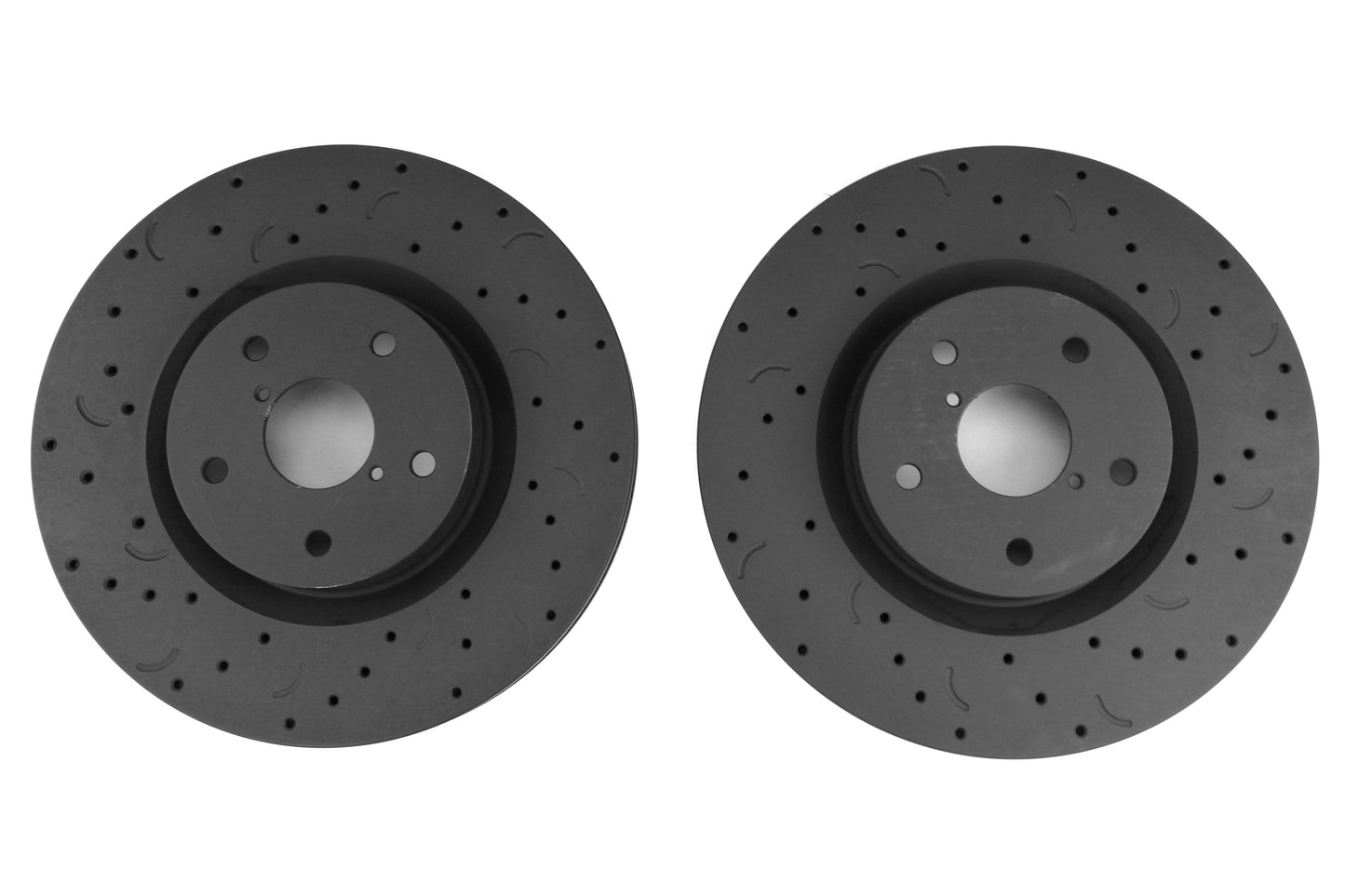 15-17 STI / 05-14 Impreza Hawk Talon Cross DrilledSlotted Front Rotor Pair