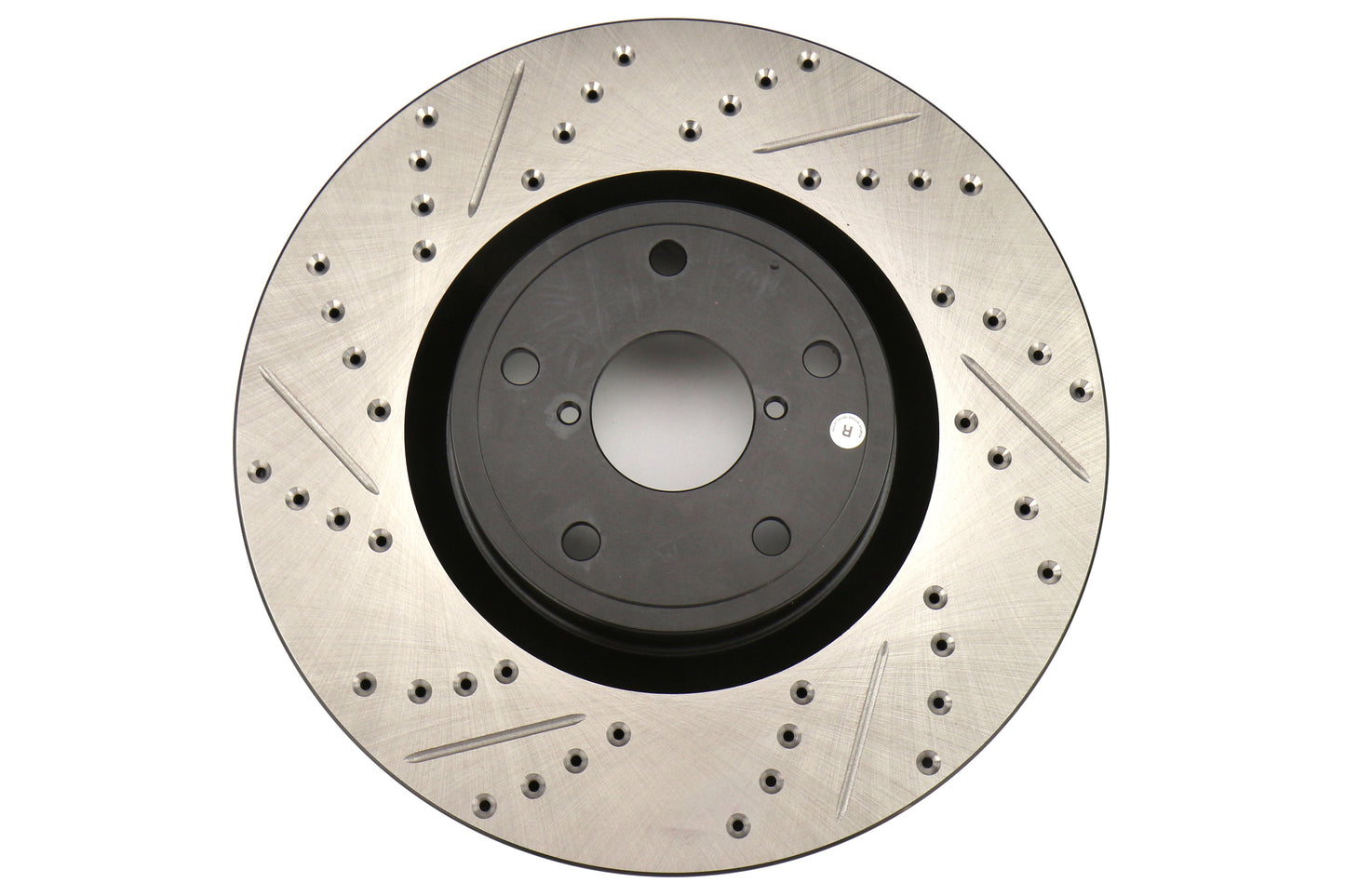 Stoptech Drilled and Slotted Rotor Single Front Right - 2005-2017 - Subaru STI