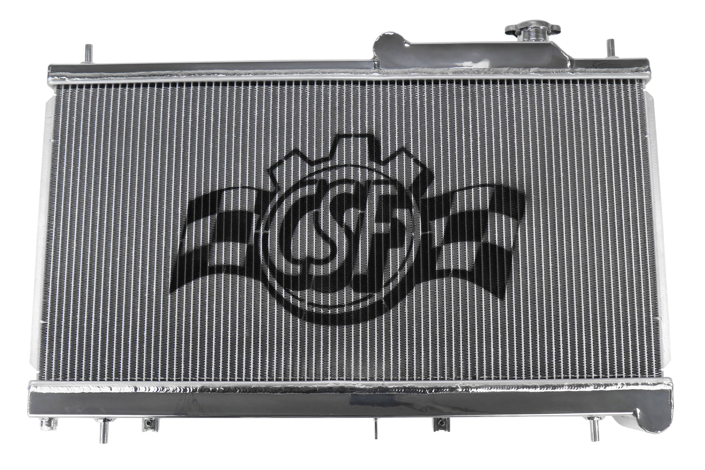 CSF Racing Radiator w/ Built-in Oil Cooler - 2008-2014 Subaru WRX / 2008-2021 STI