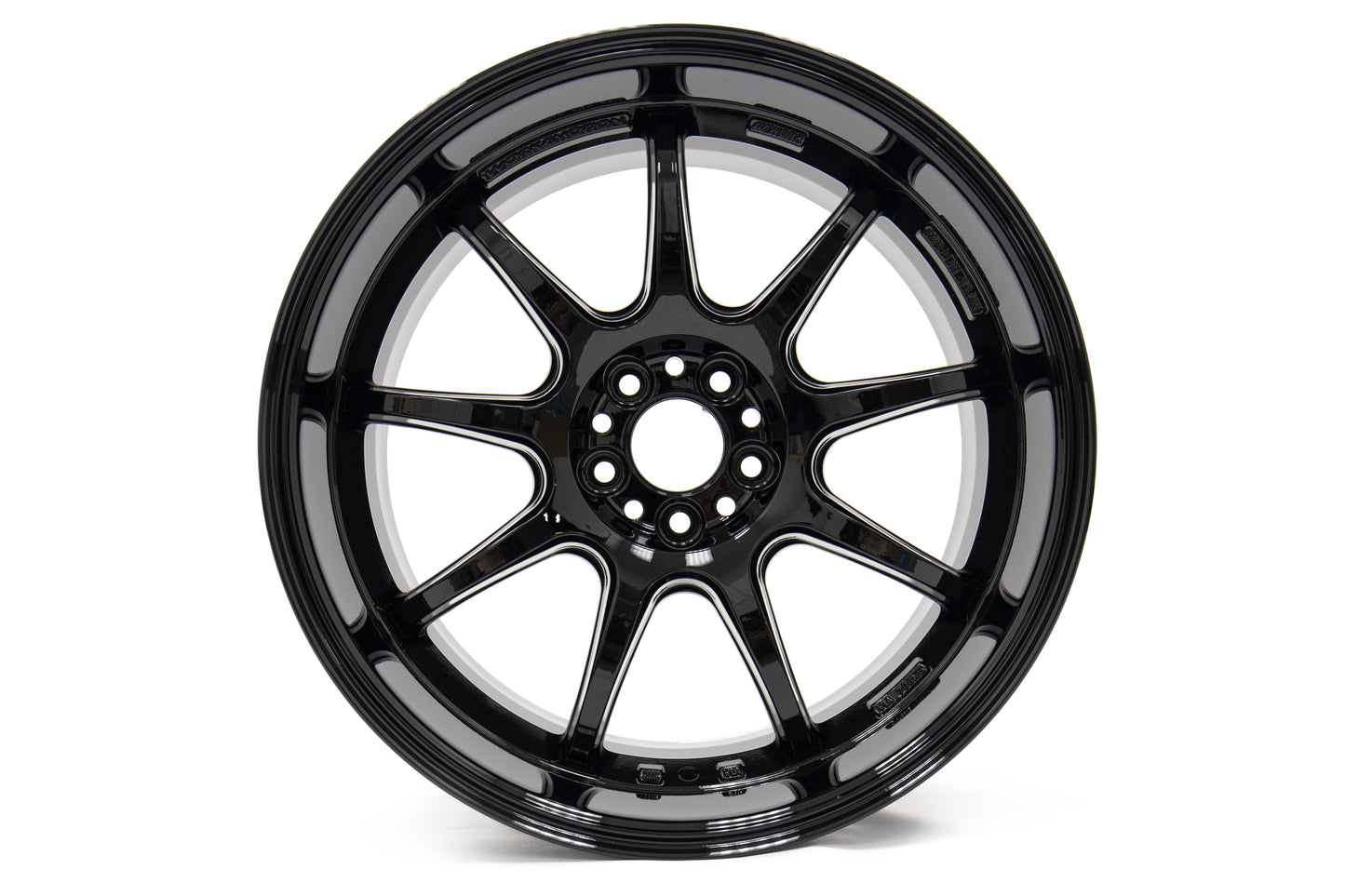 Work Wheels Emotion D9R Black (65mm Rim Depth) 18x9.5 +38 5x100 (Sold As Pair) - 2013-2024 Subaru BRZ / Scion FR-S / Toyota GR86 / 2014-2018 Subaru Forester
