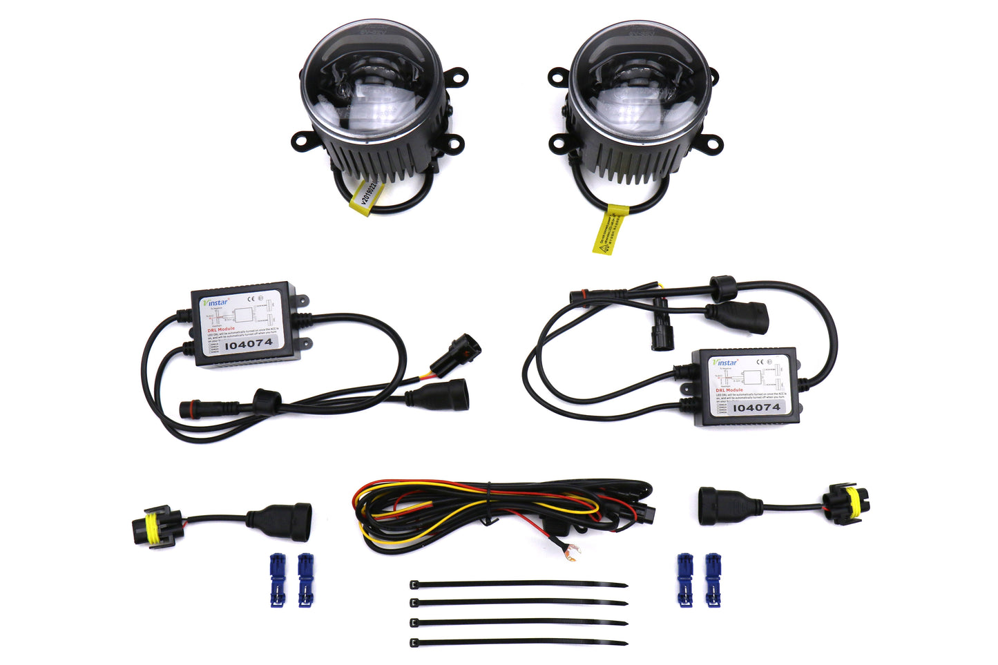 OLM Retical Style LED Fog Lights - Subaru Models (Inc. 2015-2021 WRX / STI / 2013-2020 FR-S/BRZ/86)