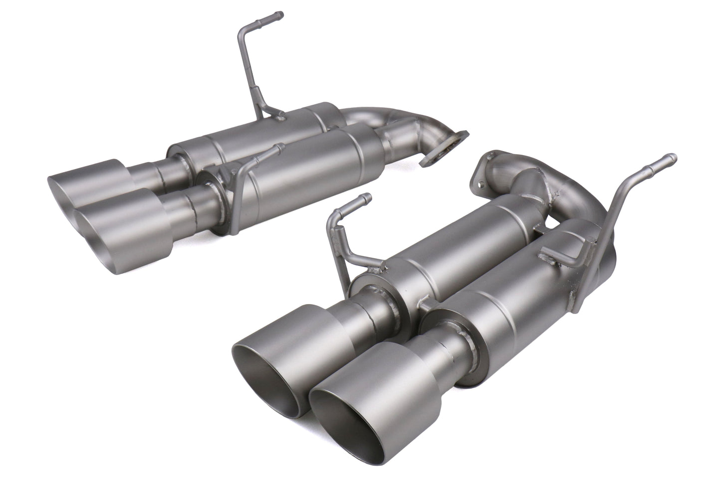 cp-e Austenite Axle Back Exhaust w/ Titan Tips - 2015-2021 Subaru WRX / STI