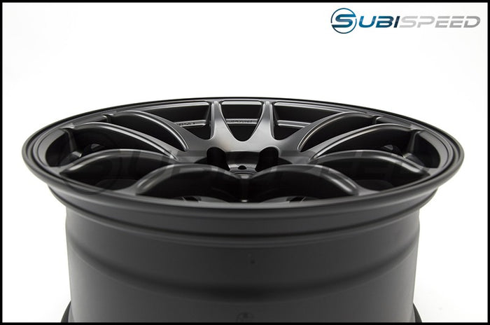 Work Emotion CR Kiwami Matte Black 18x9.5 +38 5x114.3 (Sold As Pair) - 2015-2024 Subaru WRX / 2015-2021 STI / 2019-2024 Forester