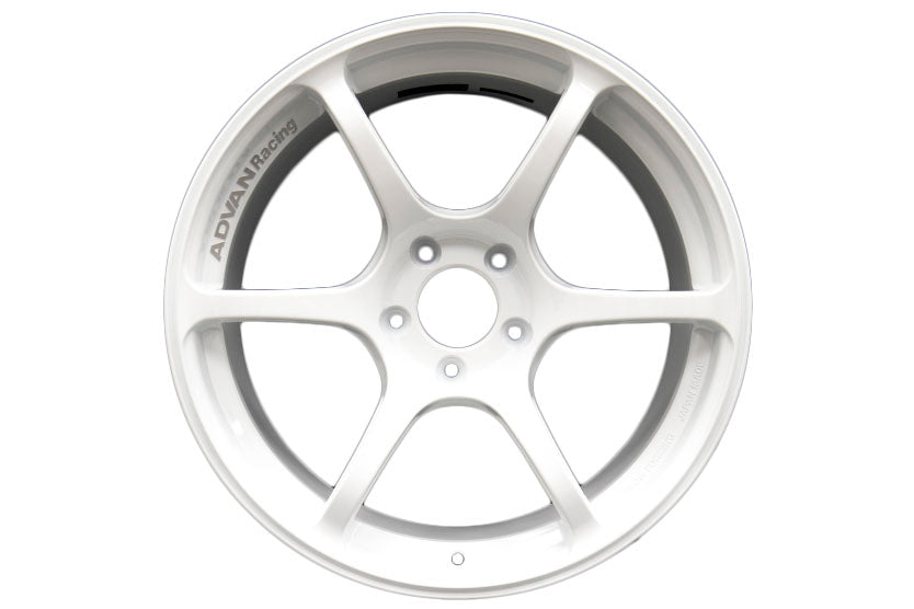 Advan RGIII Racing Special Edition White 18x9.5 +45mm 5x114.3 (Single Wheel) - 2015-2023 Subaru WRX / 2015-2021 STI