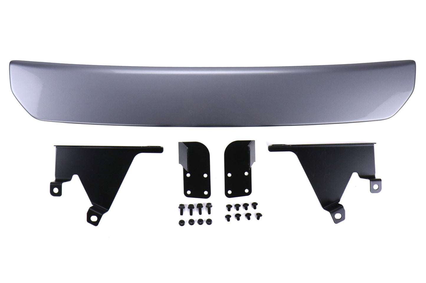 OLM S Style Rear Diffuser - Silver - 2015-2021 Subaru WRX / STI