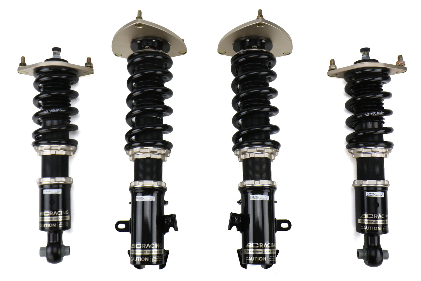 BC Racing BR Coilovers w/ 16k Springs - 2015-2021 Subaru WRX / STI