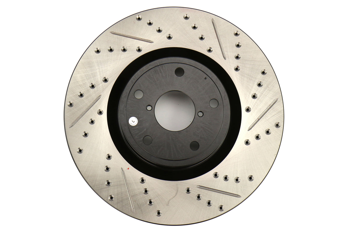 Stoptech Drilled and Slotted Rotor Single Front Left - 2005-2017 Subaru STI