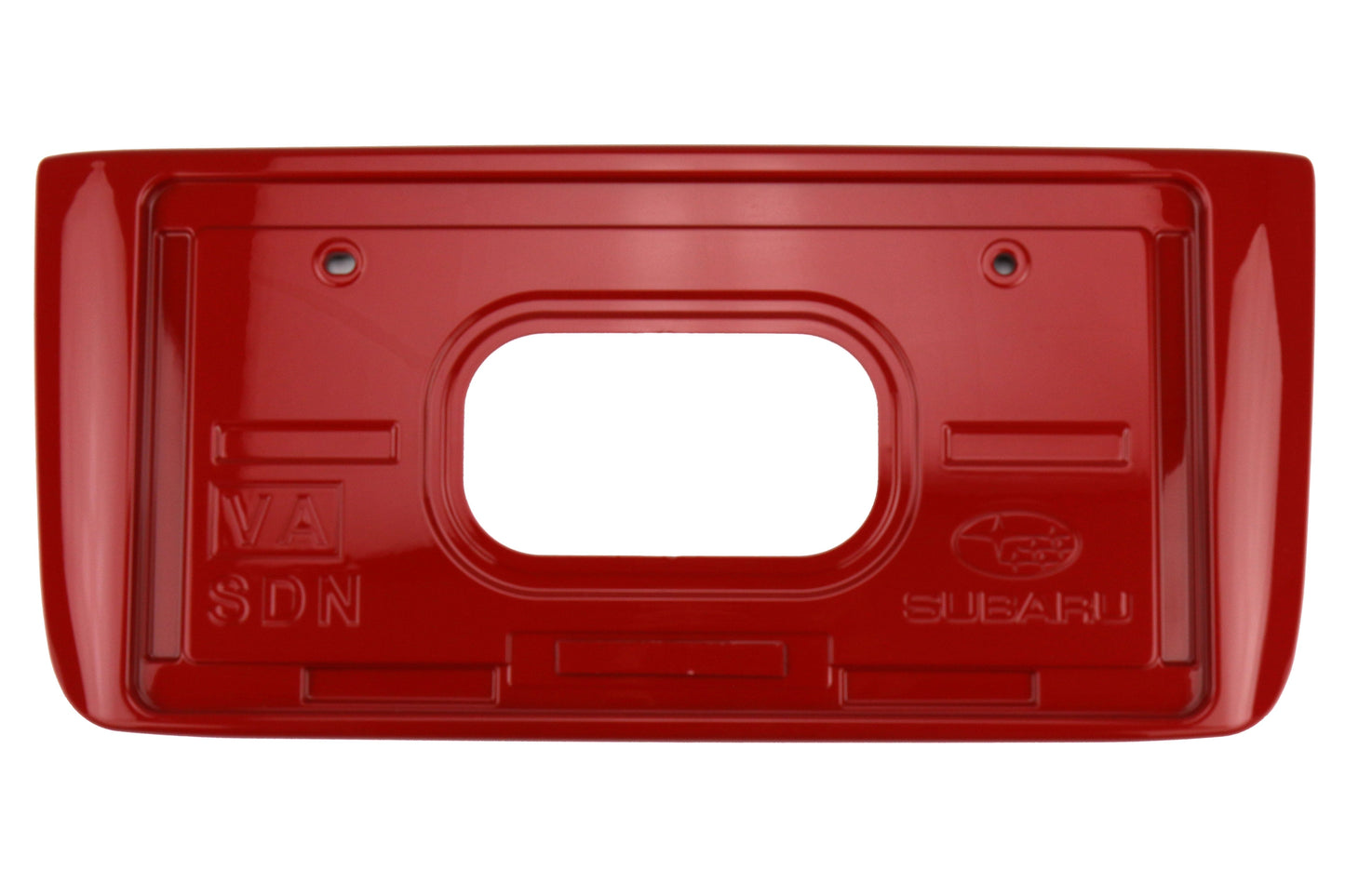 Subaru JDM M7Y Pure Red Rear License Plate Holder JDM - 2015-2021 Subaru WRX / STI