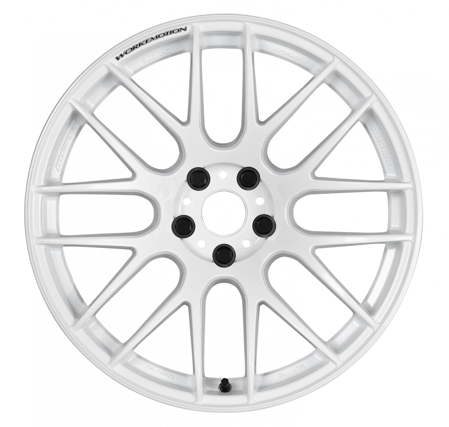 Work Wheels Emotion M8R White (Deep Concave) 18x9.5 +38 5x114.3 (Sold As Pair) - 2015-2024 Subaru WRX / 2015-2021 STI / 2019-2024 Forester
