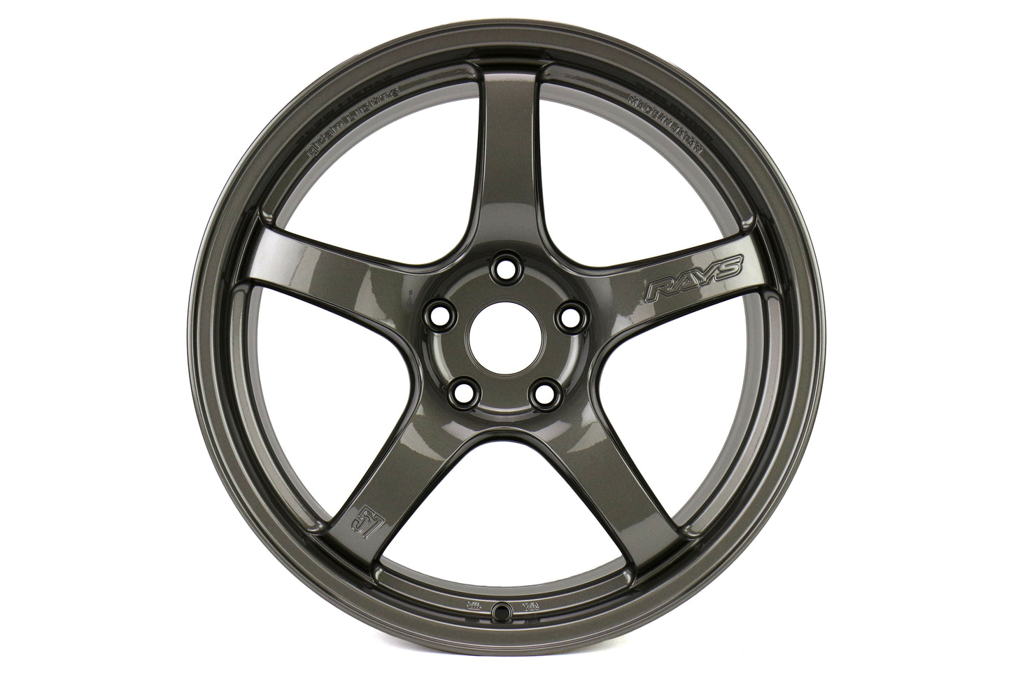 Rays Gram Lights 57CR Subispeed Exclusive HS Gunmetallic 18x9.5 +38mm 5x114.3 (Single Wheel) - 2015-2024 Subaru WRX / 2015-2021 STI / 2019-2024 Forester