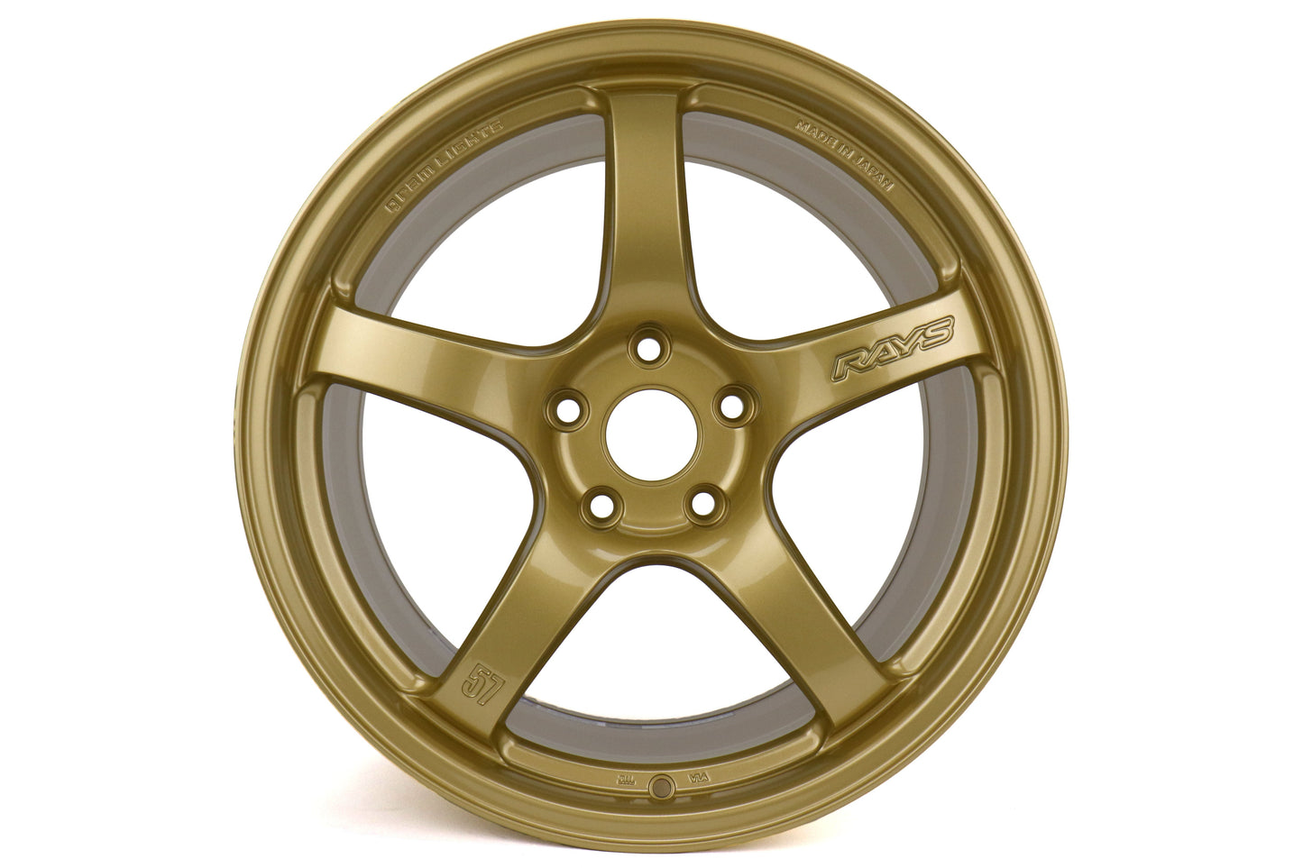 Rays Gram Lights 57CR E8 Gold 18x9.5 +38mm 5x114.3 (Single Wheel) - 2015-2024 Subaru WRX / 2015-2021 STI / 2019-2024 Forester