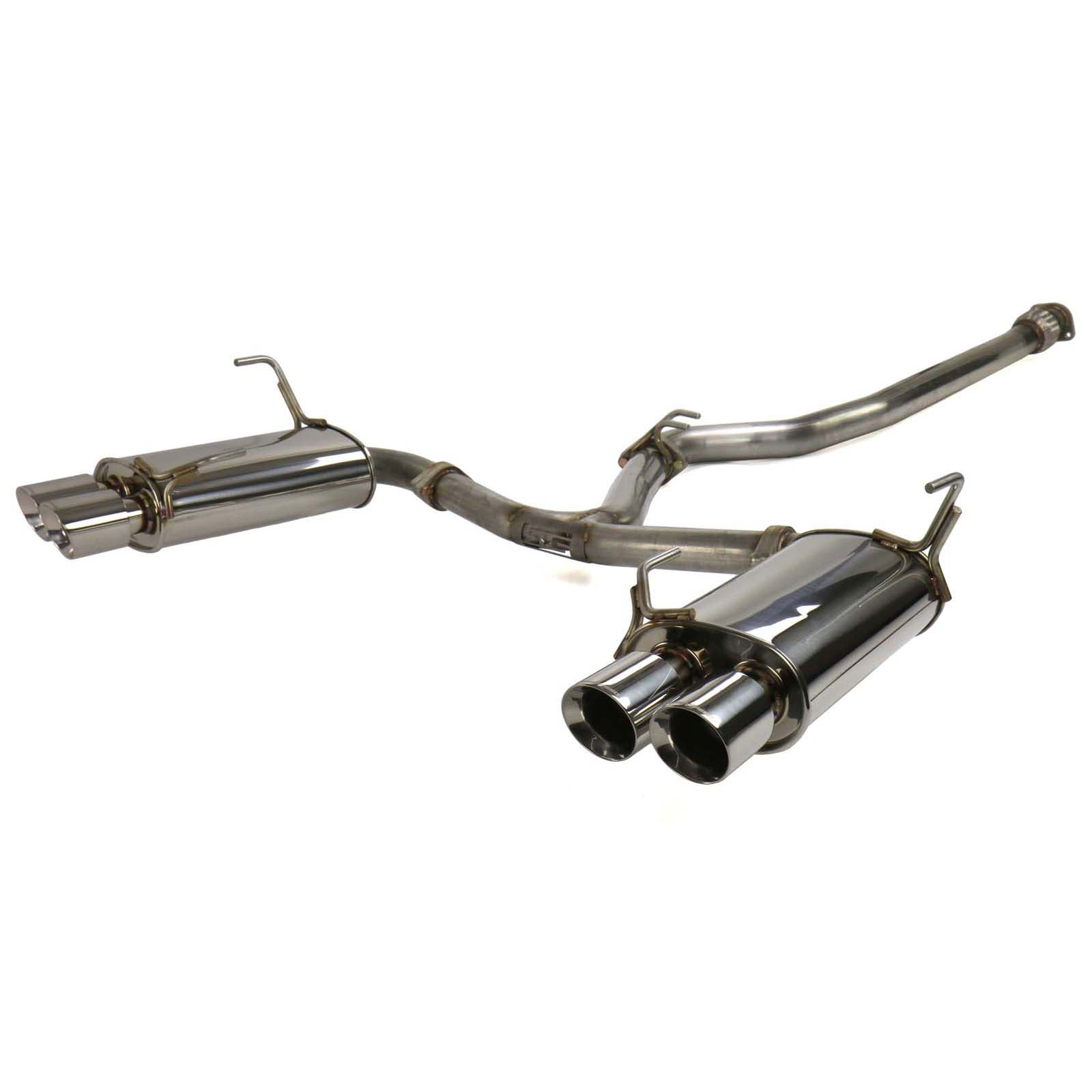 GrimmSpeed Catback Exhaust System Non-Resonated - 2011-2021 Subaru WRX / STI Sedan