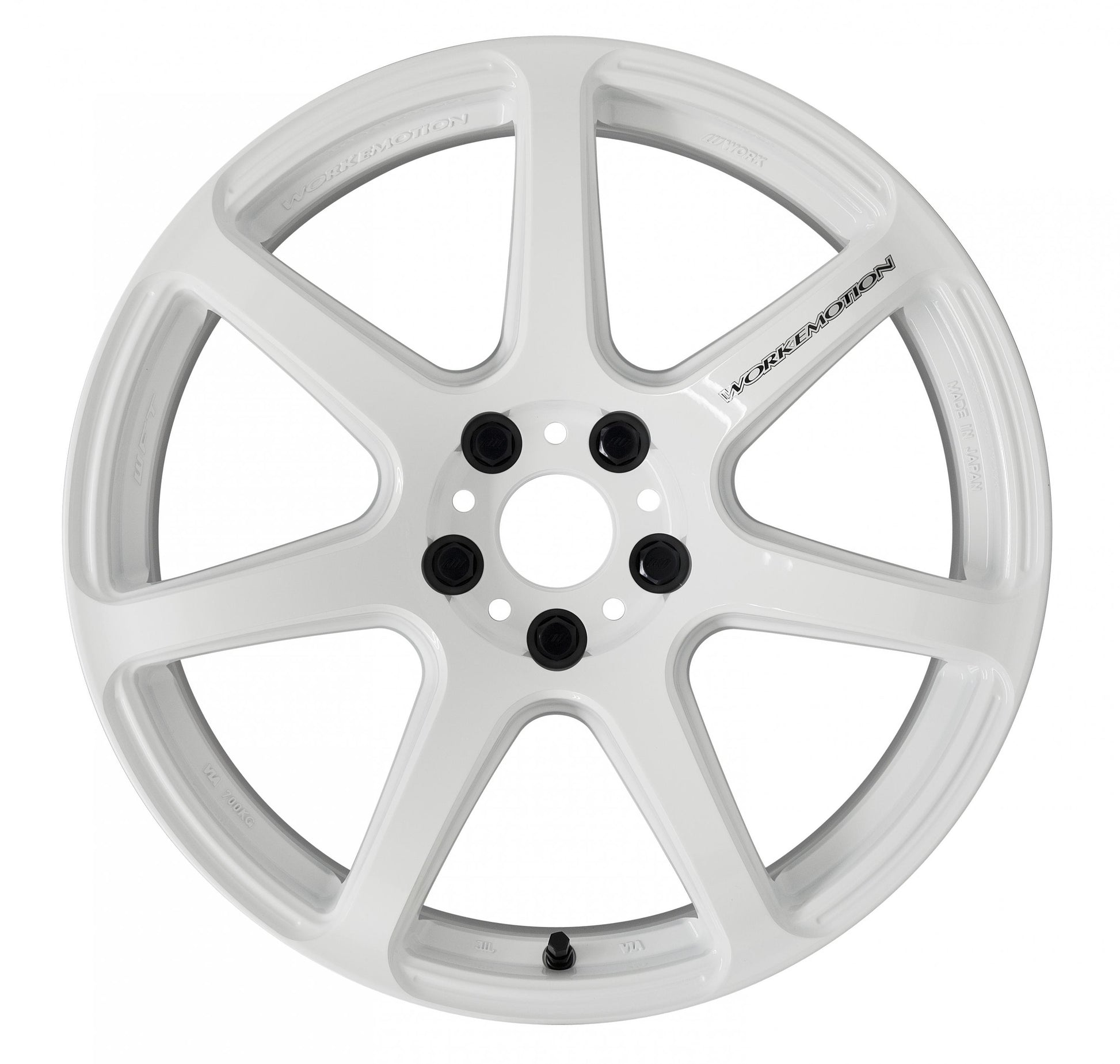 Work Emotion T7R Deep Concave White 18x9.5 +38 5x100 (Sold As Pair) - 2013-2024 Subaru BRZ / Scion FR-S / Toyota GR86 / 2014-2018 Subaru Forester